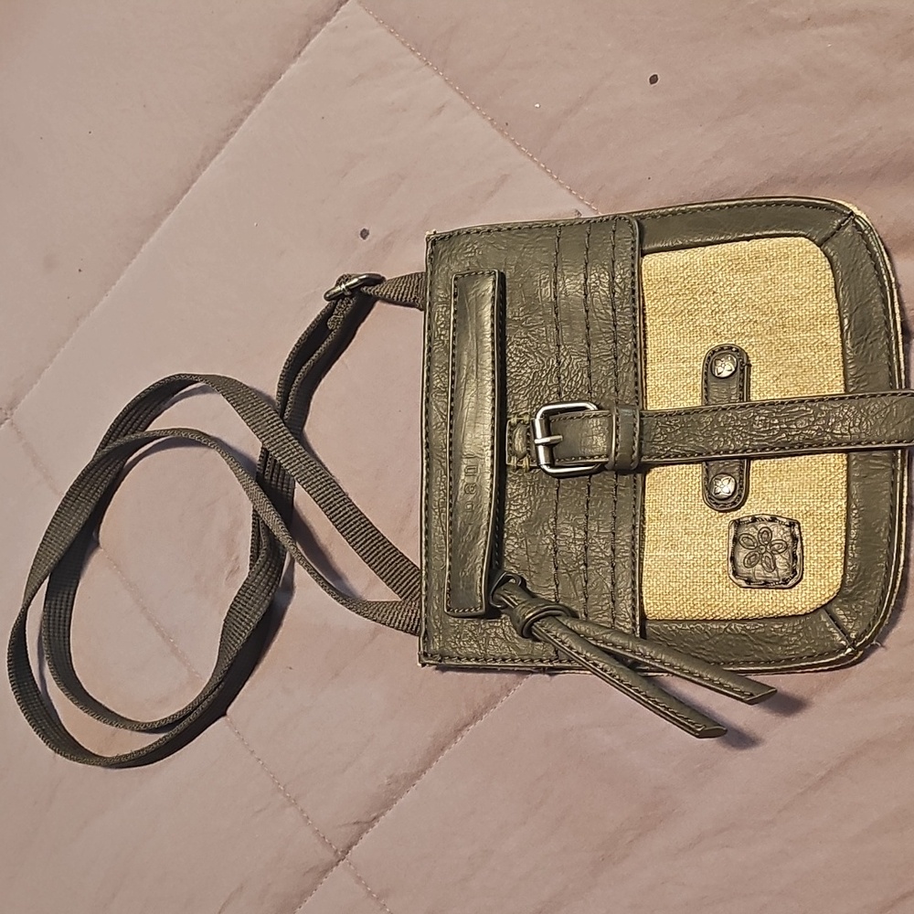 Sherpani Piper Brown and Tan Crossbody Bag